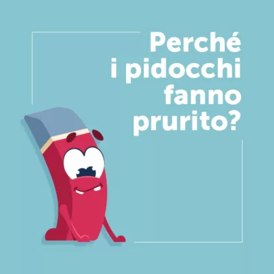 Perché i pidocchi fanno prurito?