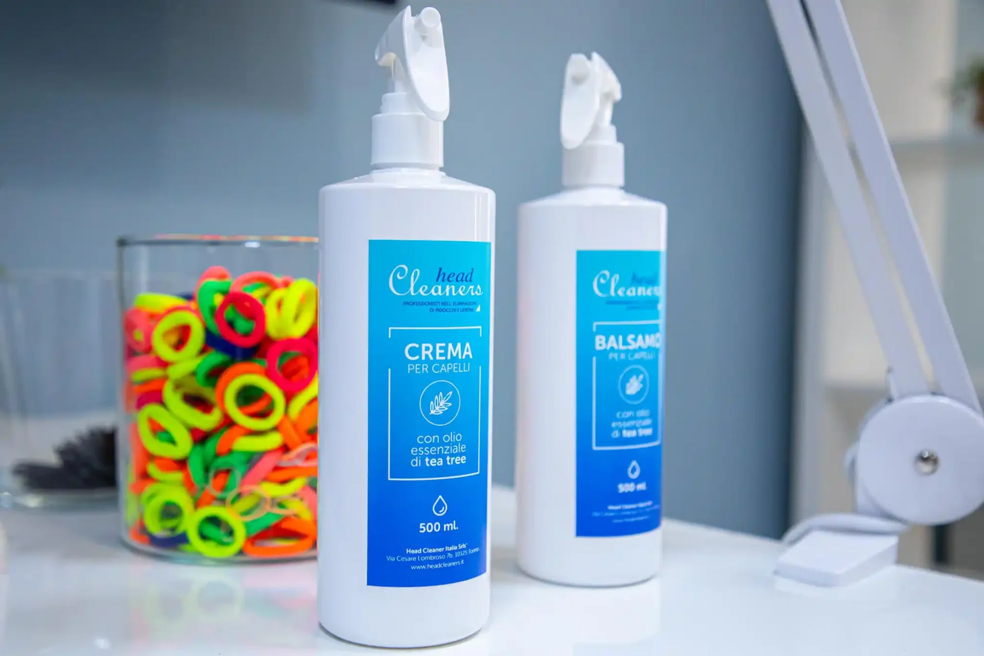Crema e Balsamo Head Cleaners disponibili nel centro di Genova