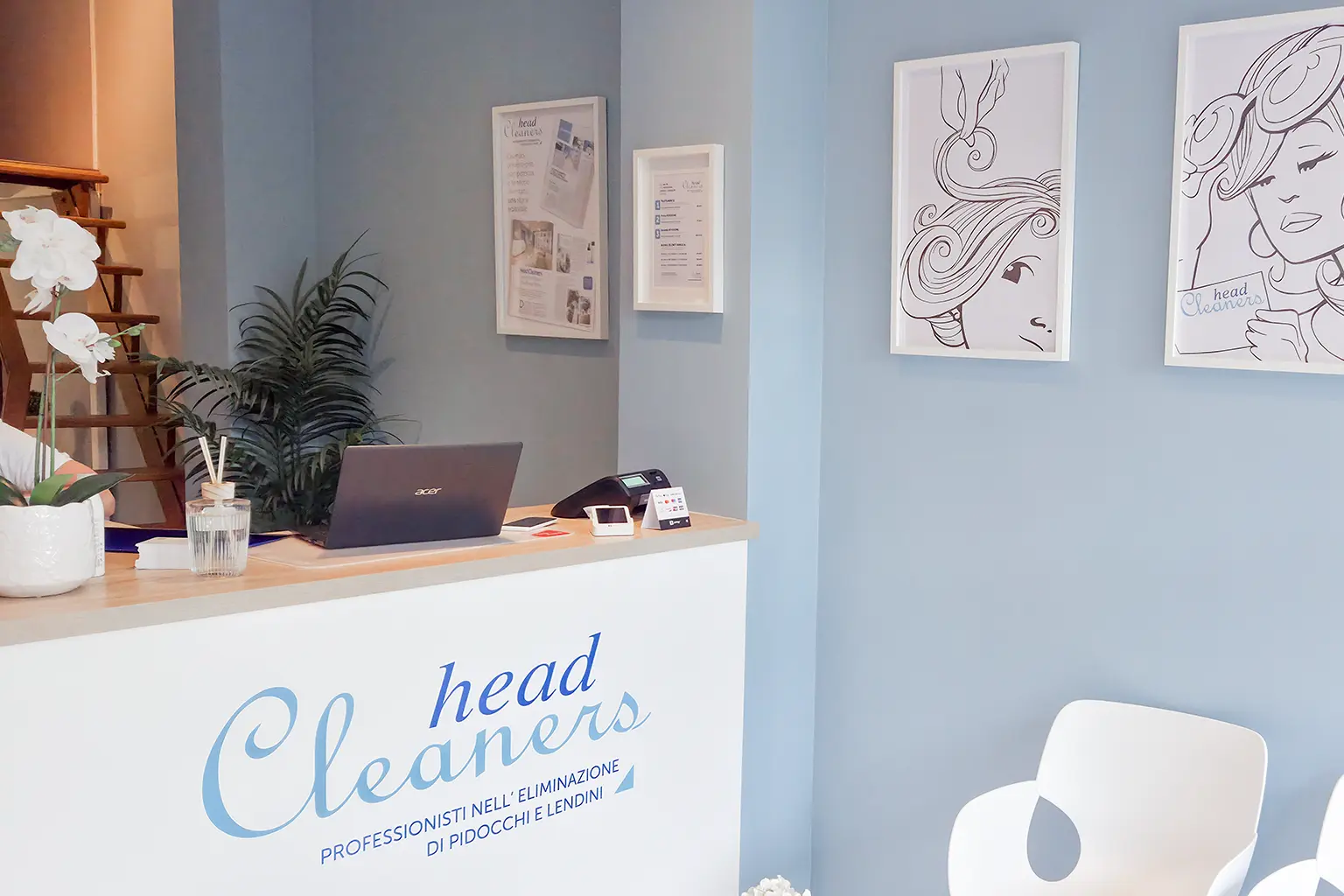 Reception Centro anti pidocchi Torino Santa Rita